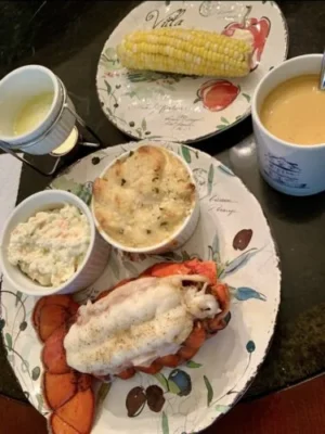 Click to view full screen Great value lobster tails! Only 100 servings per day. photo review