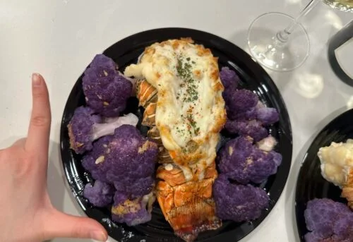 Click to view full screen Great value lobster tails! Only 100 servings per day. photo review